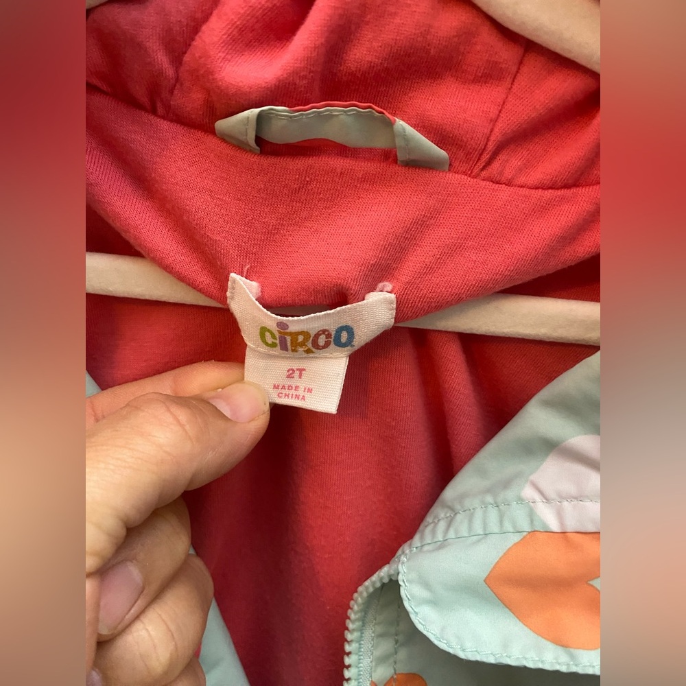 Colorful Heart Patterned Kids' Jacket - Picture 5 of 9